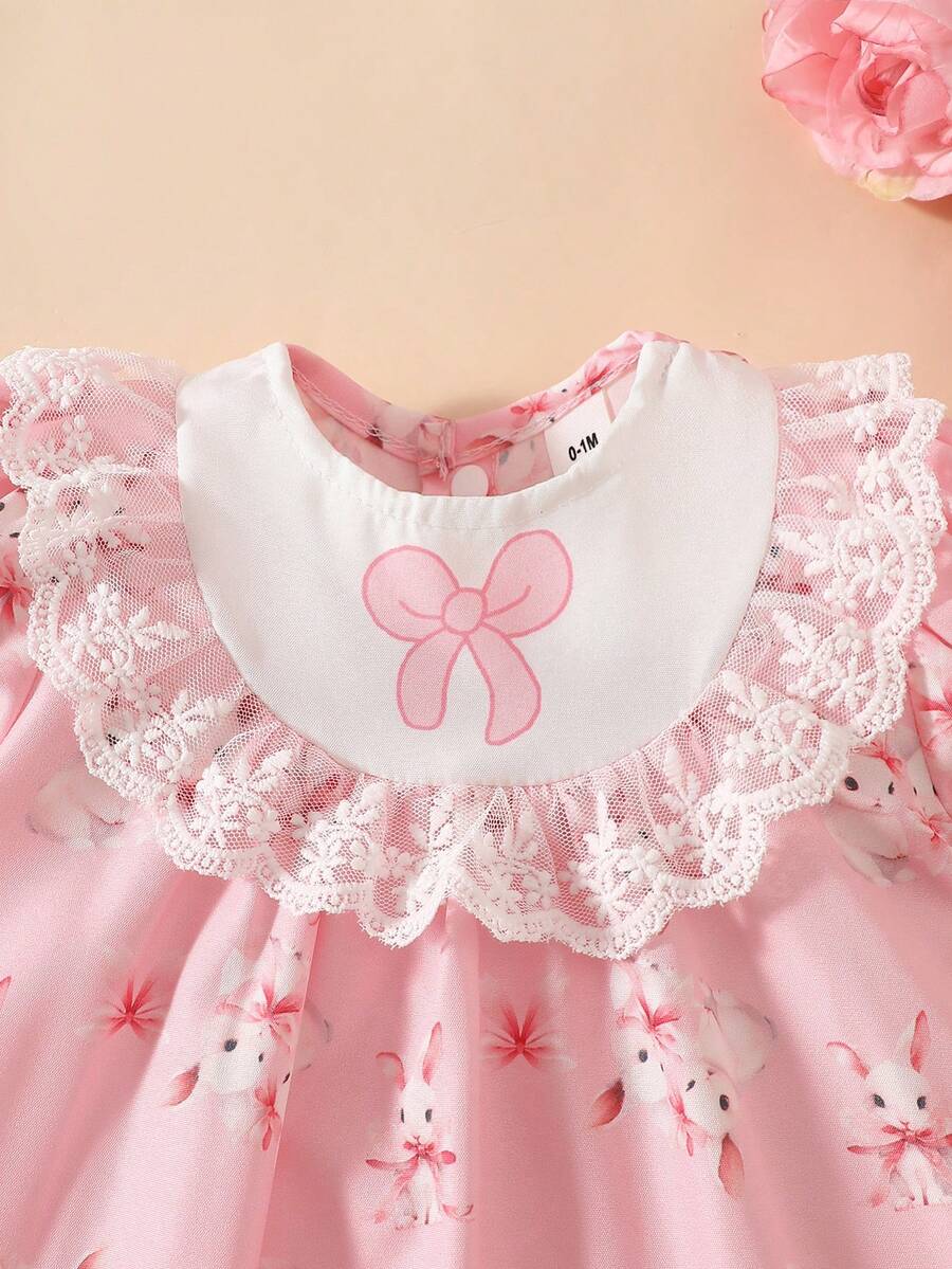 Baby Embroidered Puff Sleeve Dress for Cute Summer Outings and Photoshoots