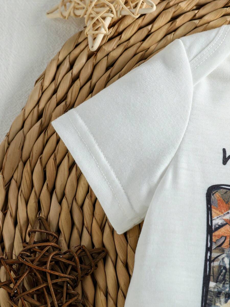 Cute Baby Boys Summer Clothing Set For Outings And Casual Daily Wear