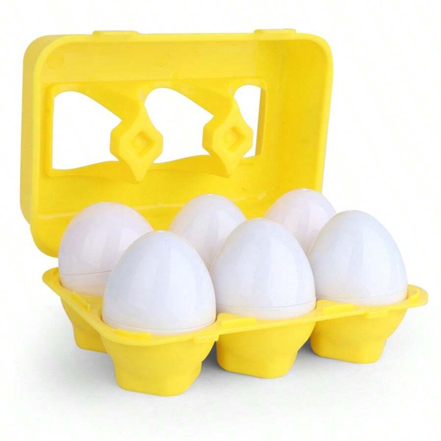 Montessori Matching Eggs Toy Shape Sorting Puzzle Educational Learning Toy for Toddlers