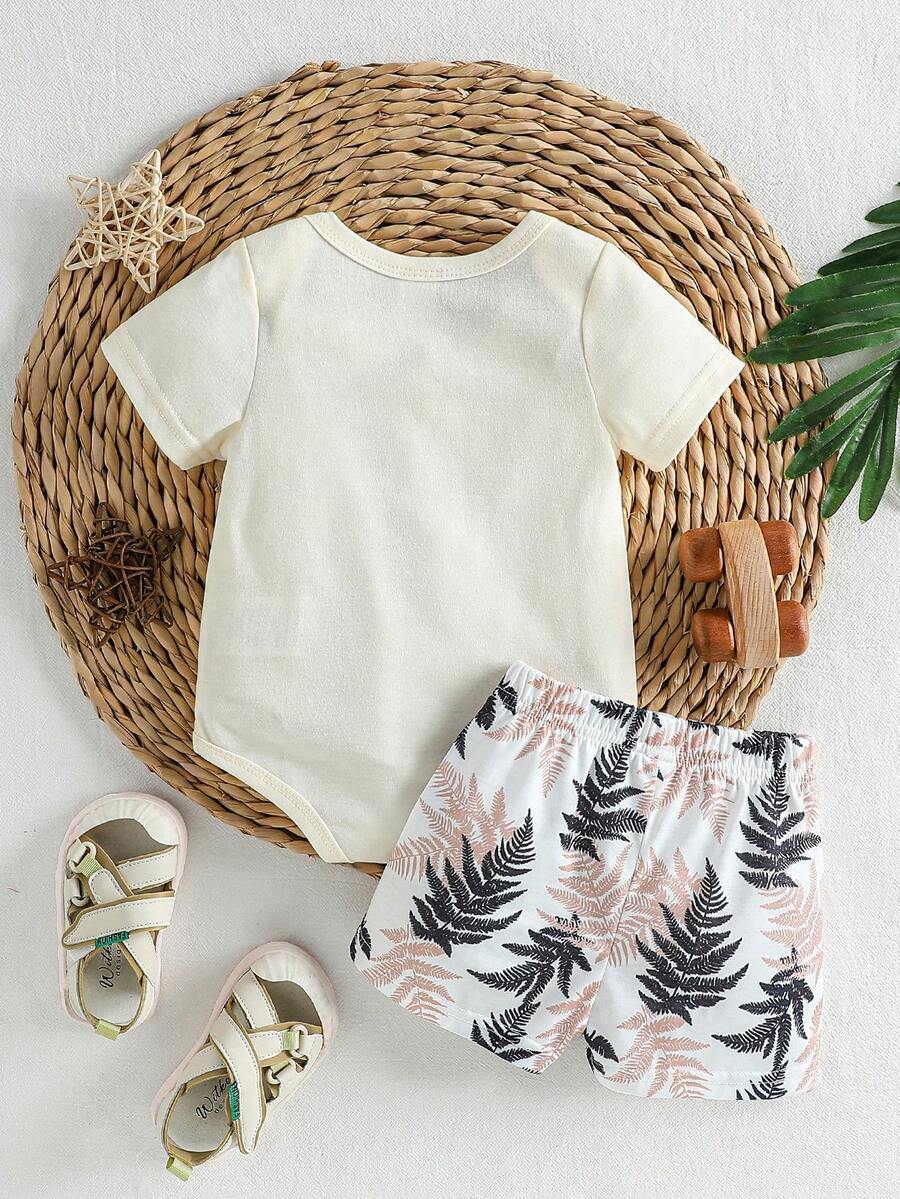Cute Baby Boys Summer Clothing Set For Outings And Casual Daily Wear