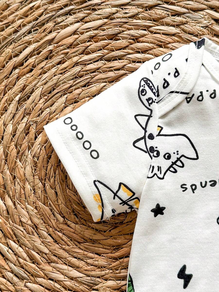 Baby Boys Brown Bear Romper Shorts and Hat Set for Summer Outdoor Wear