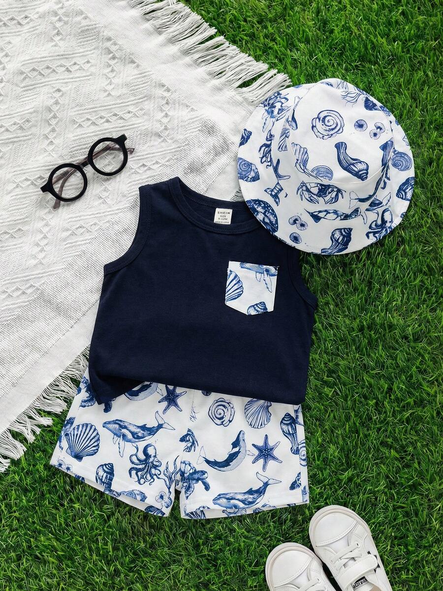 Infant Boys 3T Swim Suit and Surf Outfit Set for Summer
