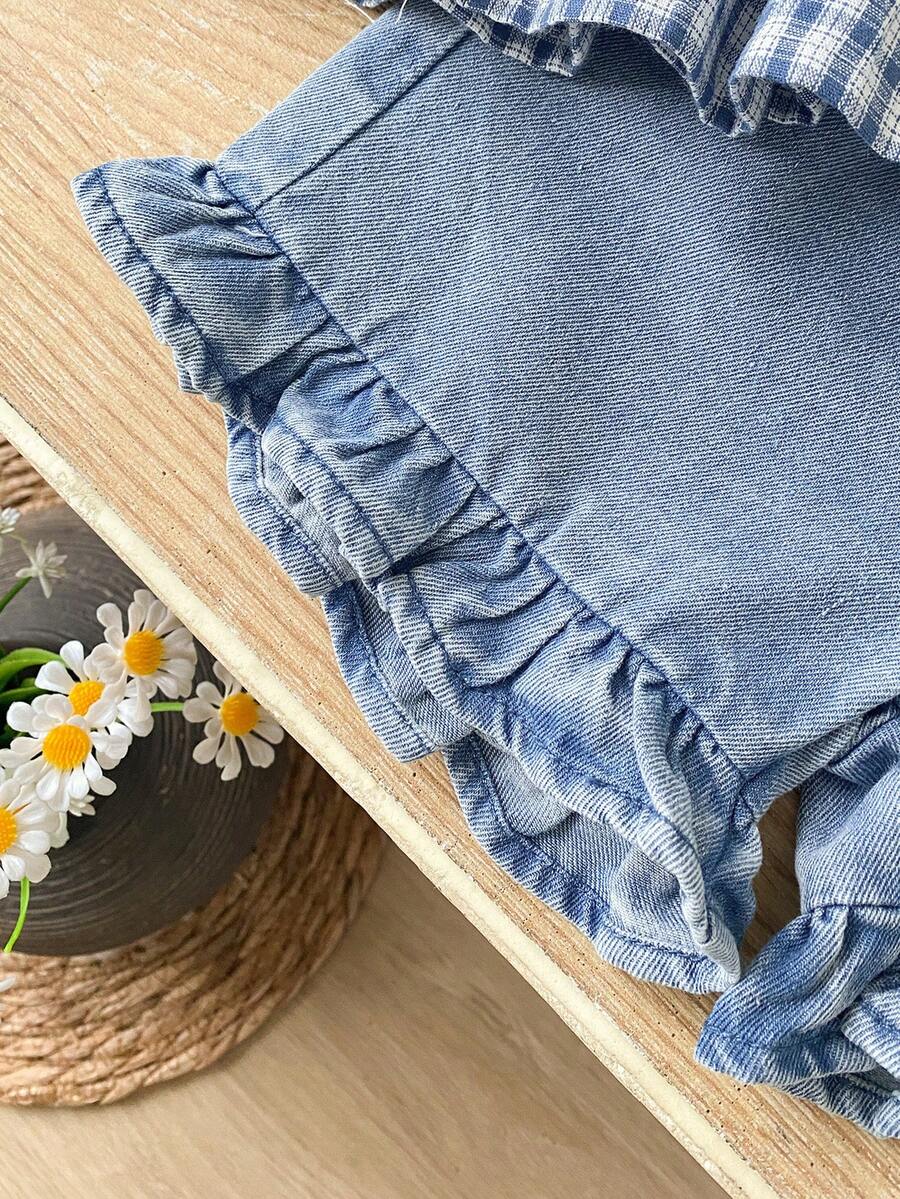 Cute Cherry Summer Clothing Set For Little Girls Party And Outing Style