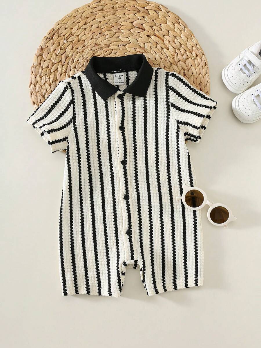 3D Big Ear Hooded Romper Set For Newborn Baby Boys And Girls Summer Outfit