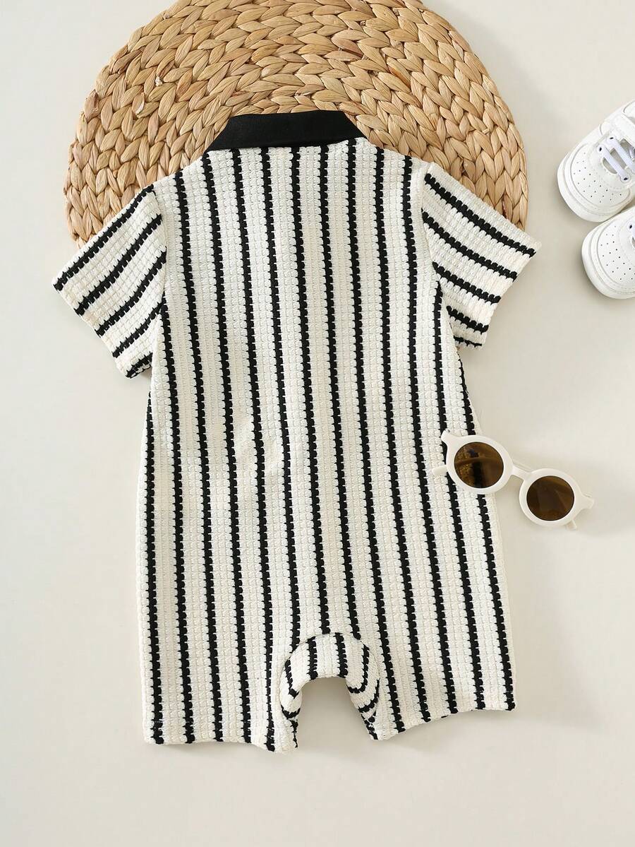 3D Big Ear Hooded Romper Set For Newborn Baby Boys And Girls Summer Outfit