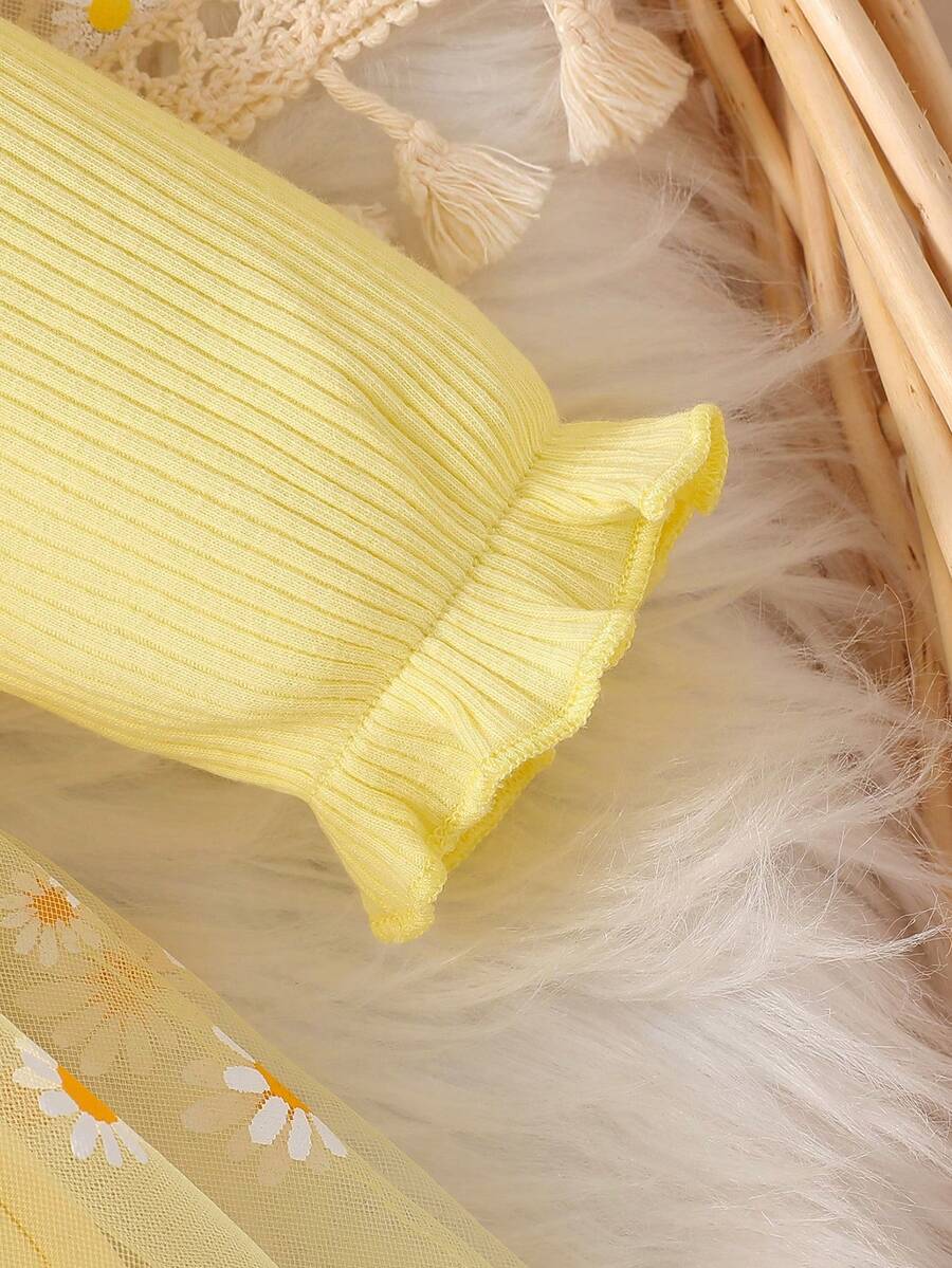 Baby Embroidered Mesh Dress and Headband Set for Elegant Outdoor Photoshoots and Special Occasions