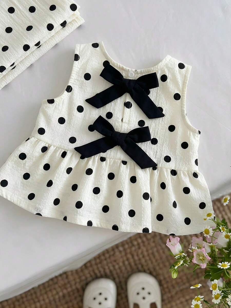 Casual Summer Pants Outfit For Kids Girls Ditsy Floral Fashion Wear