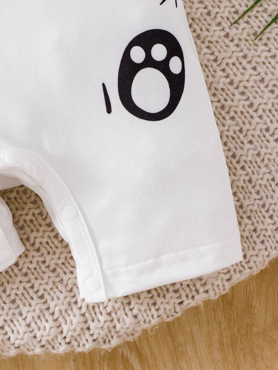 Baby Boy Cute Animal Party Print One Piece Pants Casual Soft Everyday Outfit
