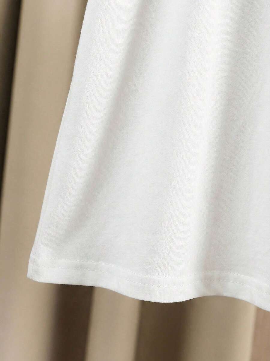 Baby Boy Letter Print T Shirt and Large Pocket Pants 2 Piece Casual Outfit Set for Spring Summer Autumn