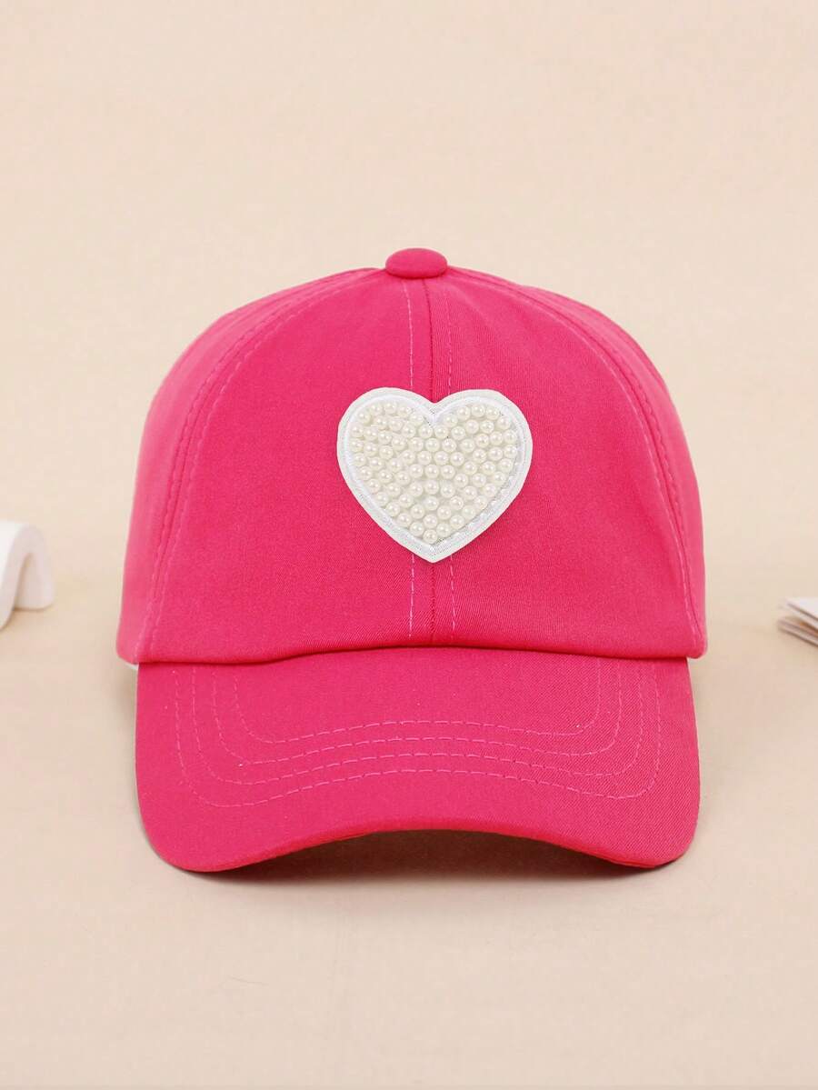 Butterfly Patch Ponytail Baseball Cap for Kids Summer Outdoor Wear