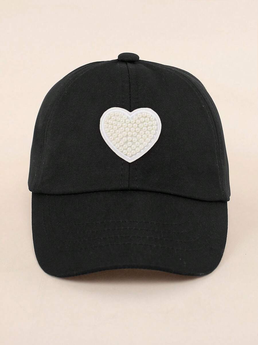Butterfly Patch Ponytail Baseball Cap for Kids Summer Outdoor Wear
