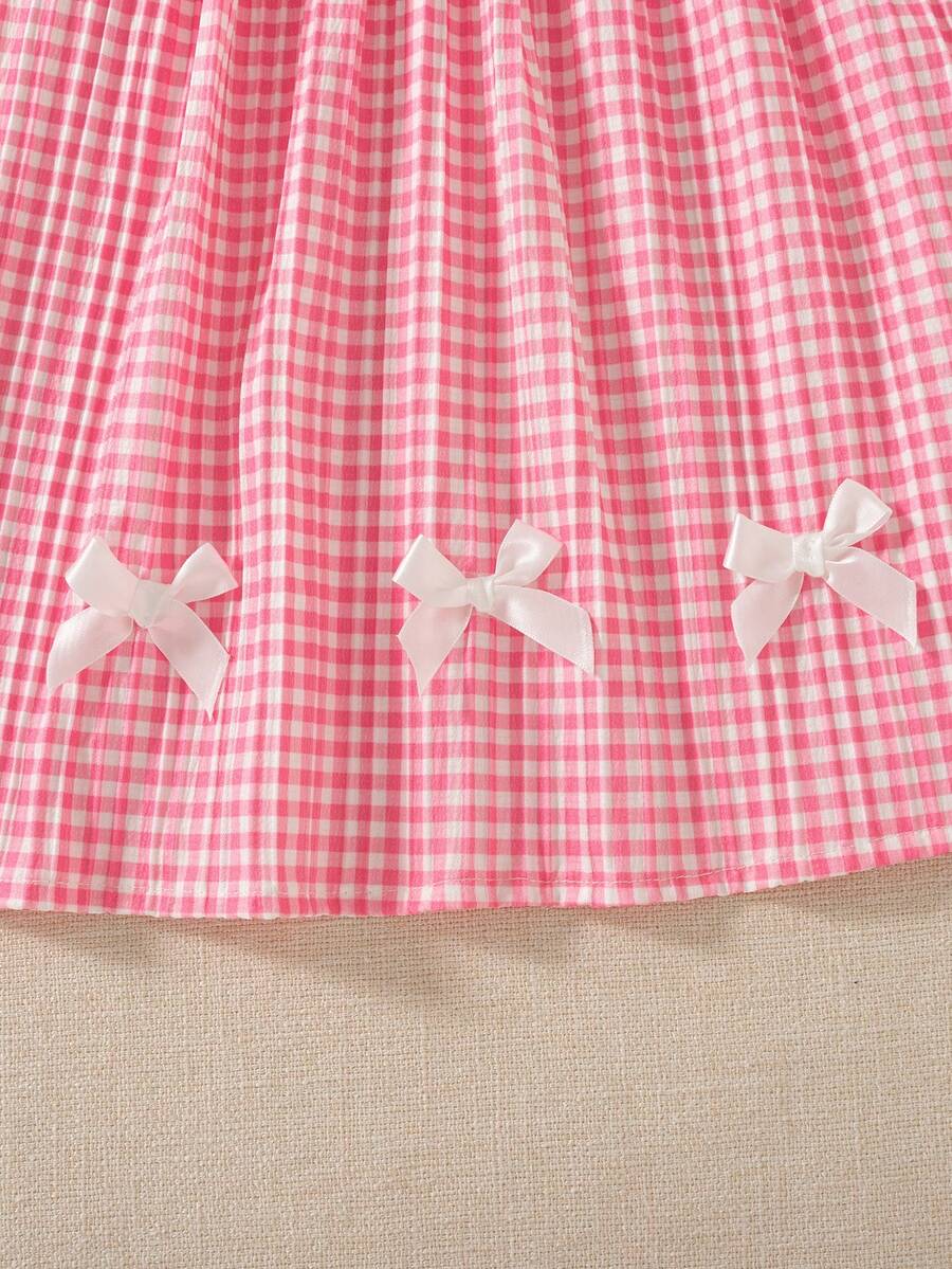 Sleeveless Long Dress with Embroidered Cartoon Duck for Toddler Girls