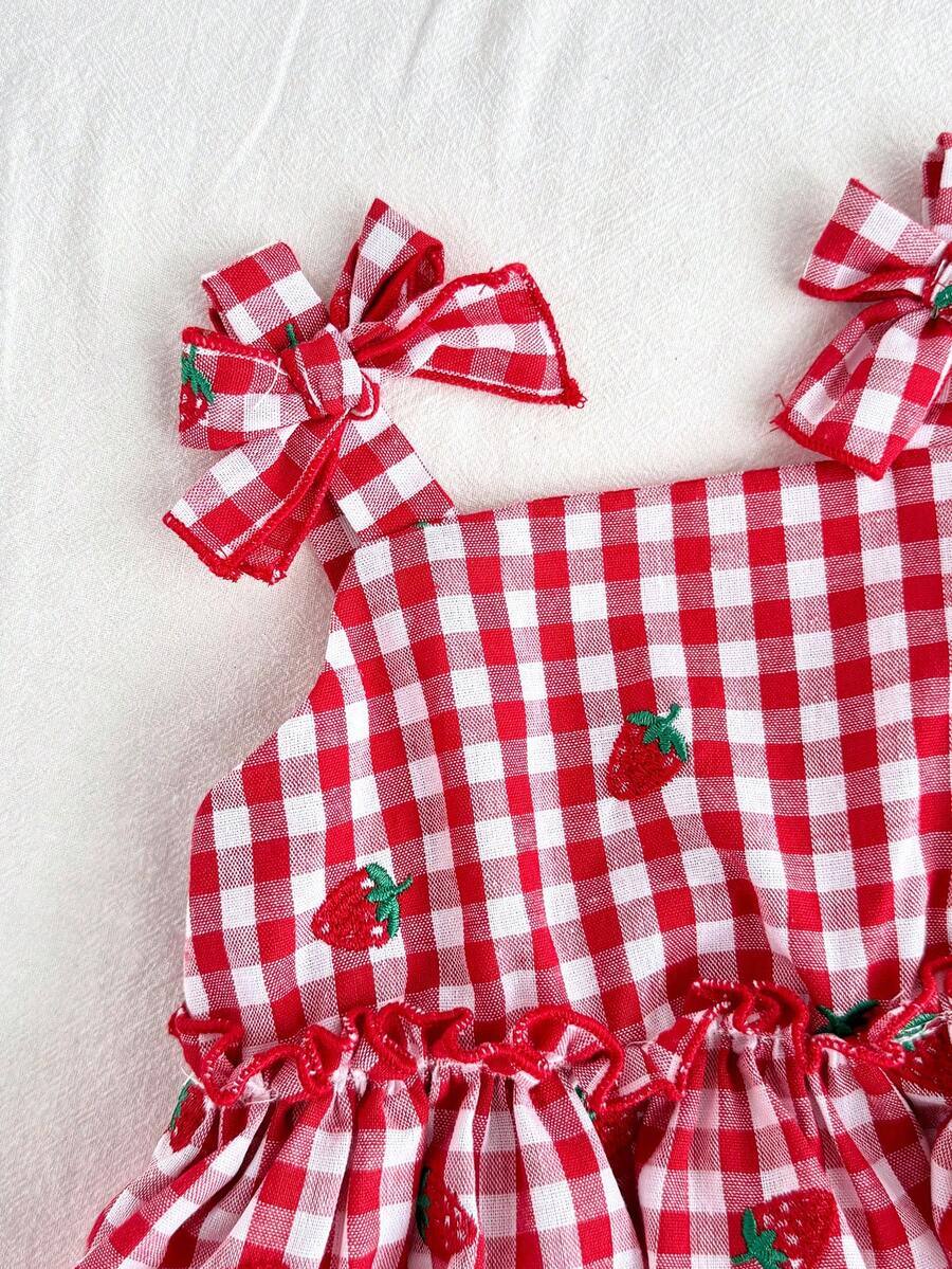Fashion Striped Camisole Set For Baby Girls Casual Everyday Summer Clothing