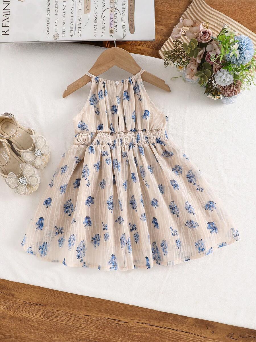 Baby Girl Leopard Print Sleeveless Dress Cute Summer Vacation Outfit Mommy and Me Matching Look