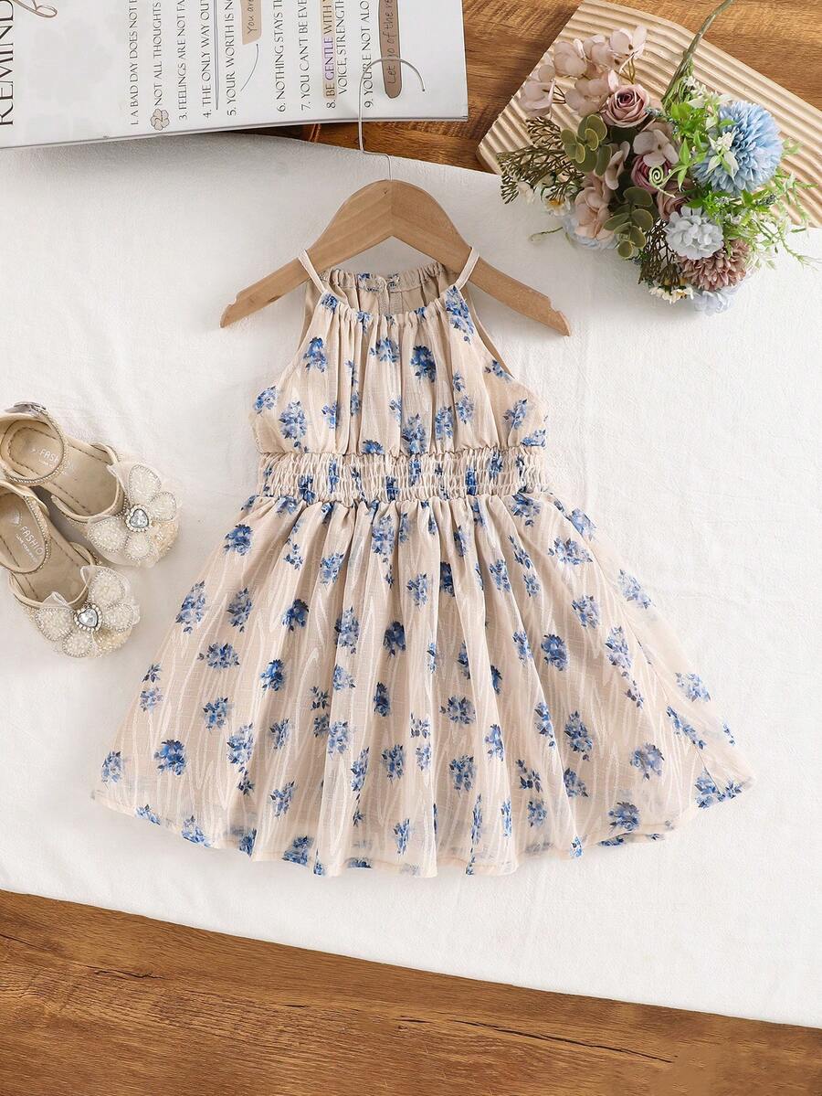 Baby Girl Leopard Print Sleeveless Dress Cute Summer Vacation Outfit Mommy and Me Matching Look
