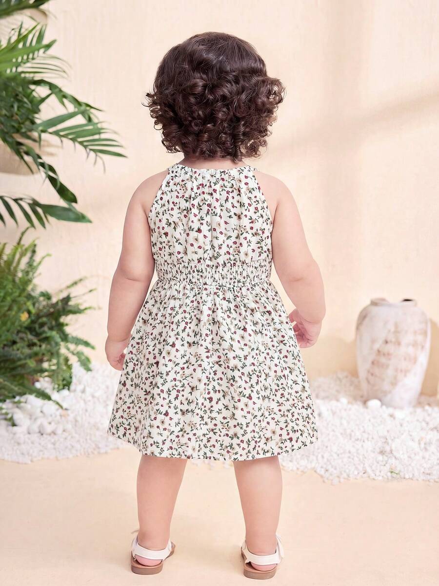Baby Girl Leopard Print Sleeveless Dress Cute Summer Vacation Outfit Mommy and Me Matching Look