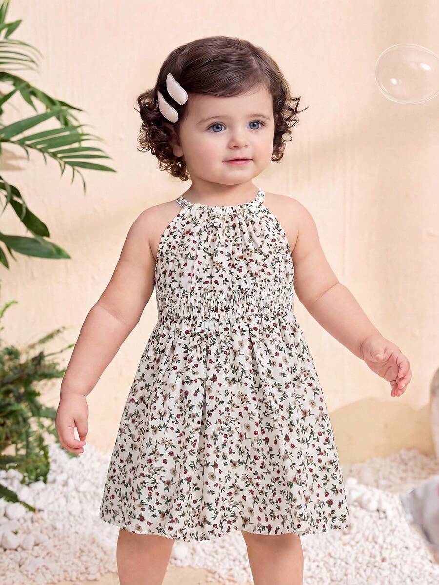Baby Girl Leopard Print Sleeveless Dress Cute Summer Vacation Outfit Mommy and Me Matching Look
