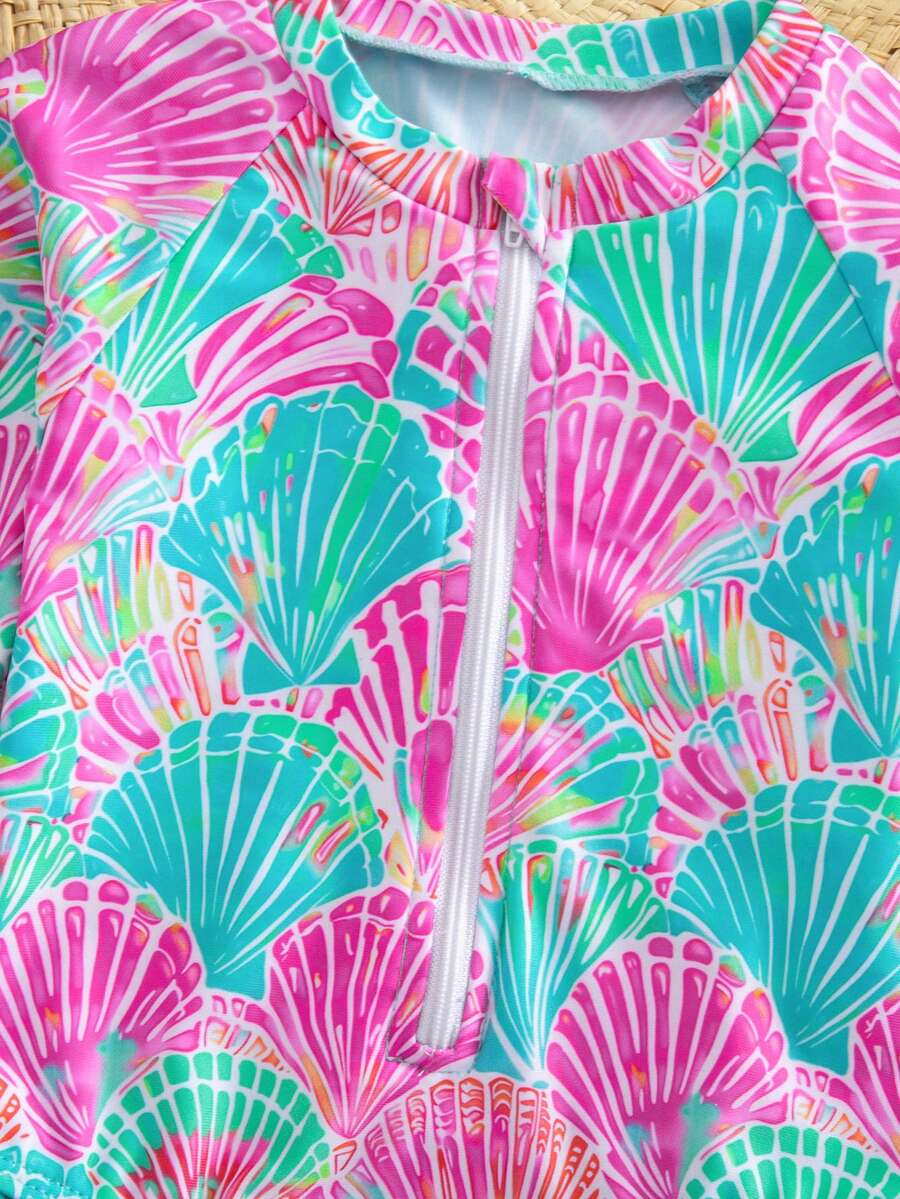 Cute Daisy And Strawberry Swimwear For Kids Girls Summer Vacation Wear