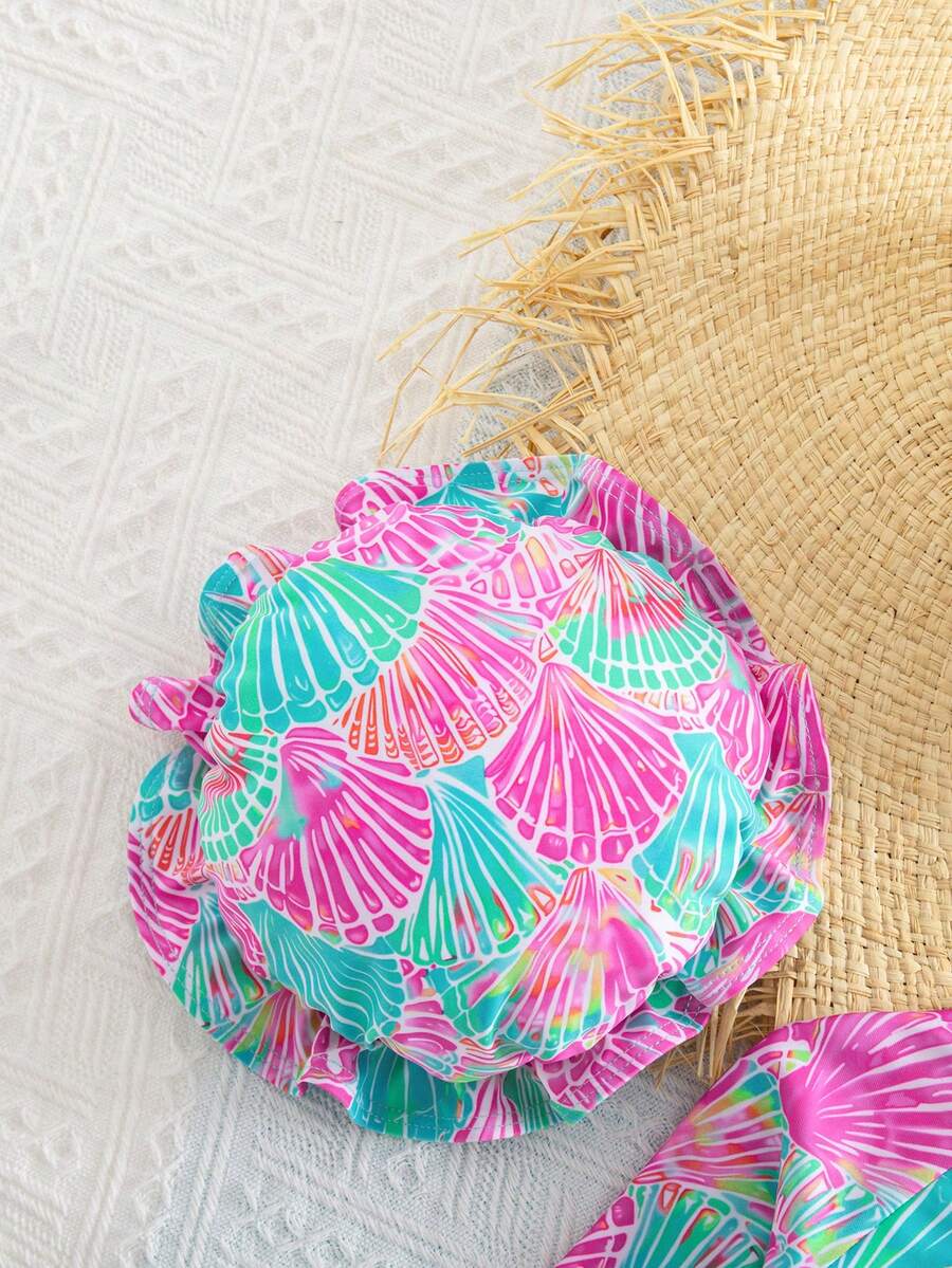 Cute Daisy And Strawberry Swimwear For Kids Girls Summer Vacation Wear