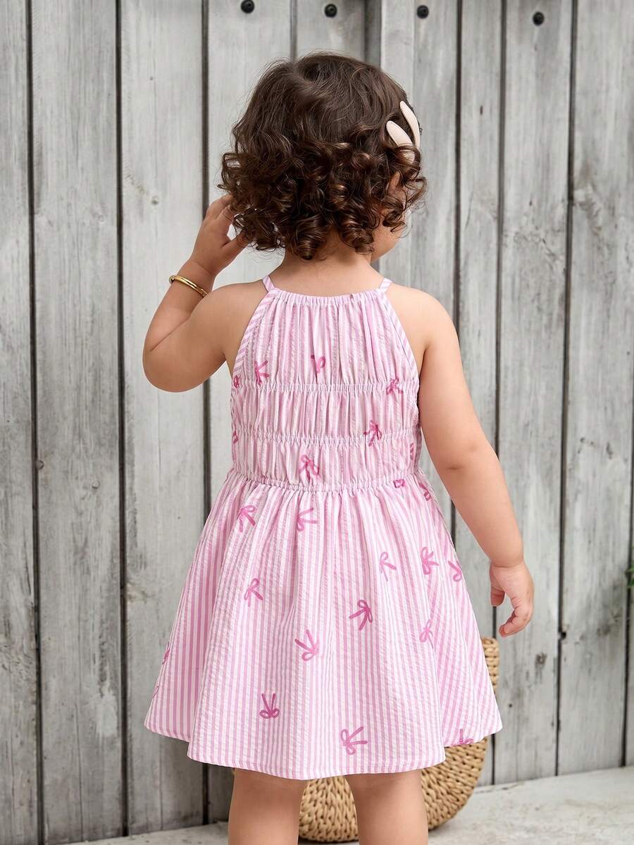 Baby Girl Leopard Print Sleeveless Dress Cute Summer Vacation Outfit Mommy and Me Matching Look