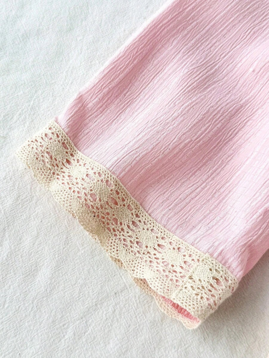 Fashion Striped Camisole Set For Baby Girls Casual Everyday Summer Clothing