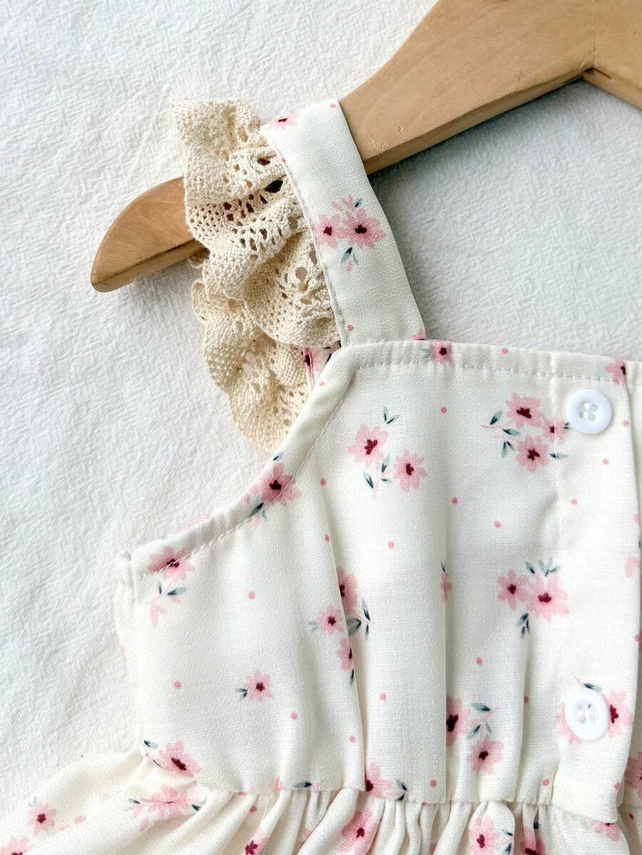 Fashion Striped Camisole Set For Baby Girls Casual Everyday Summer Clothing