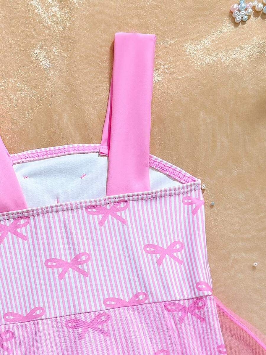 Baby Girls Mermaid Fish Scale One Piece Swimsuit Cute Ocean Princess Beachwear