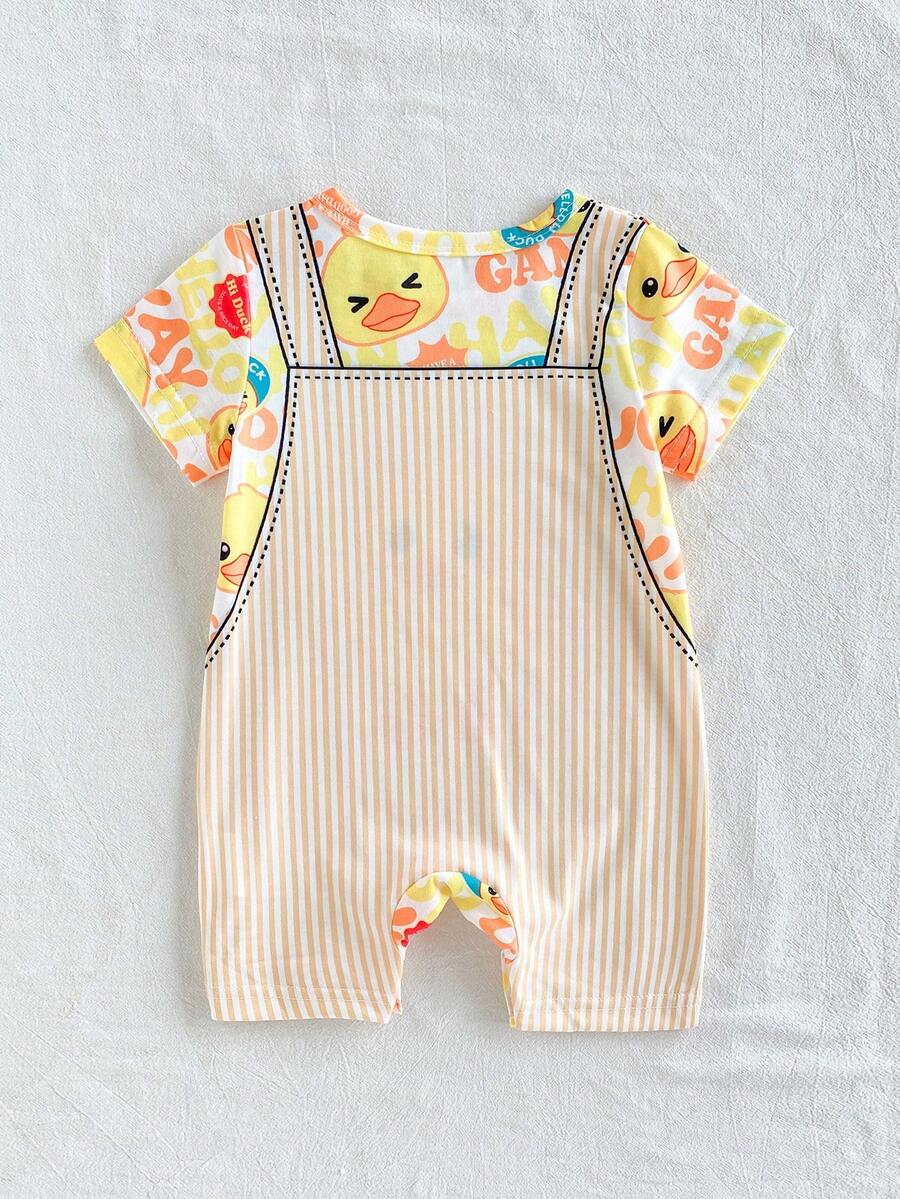 Baby Boy Cute Animal Party Print One Piece Pants Casual Soft Everyday Outfit