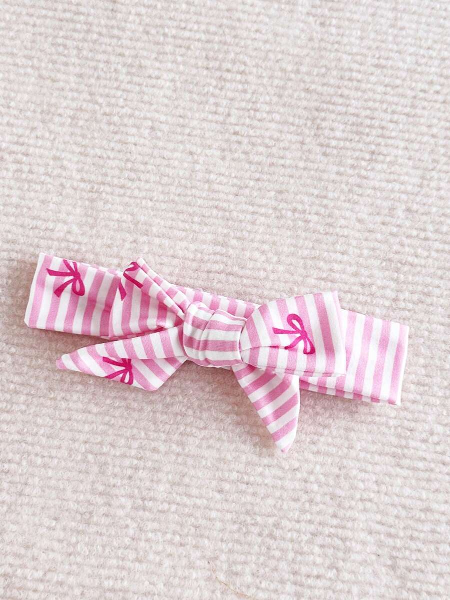 2PCS Baby Strawberry Plaid Dress and Bow Headband Set for Cute Spring and Summer Outings