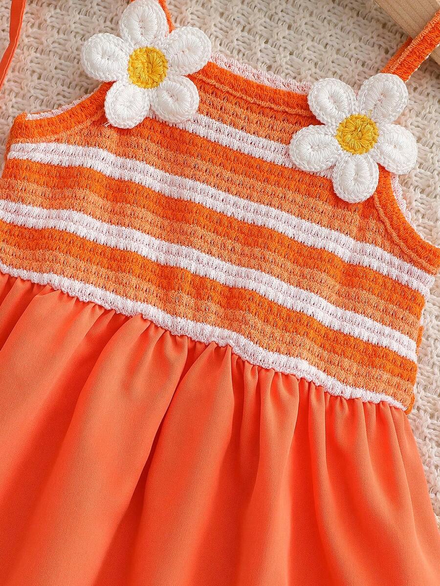 Baby Blue Plaid Floral Embroidered Cami Dress for Cute Spring and Summer Outings