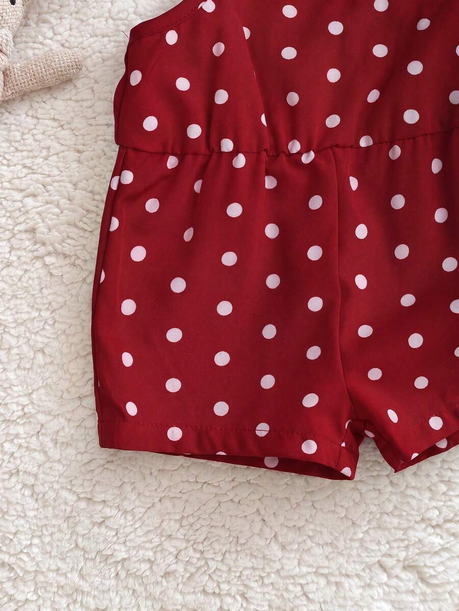 Baby Ditsy Floral Romper for Cute Summer Daily Wear and Outings