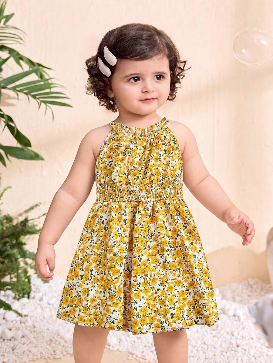 Baby Girl Leopard Print Sleeveless Dress Cute Summer Vacation Outfit Mommy and Me Matching Look