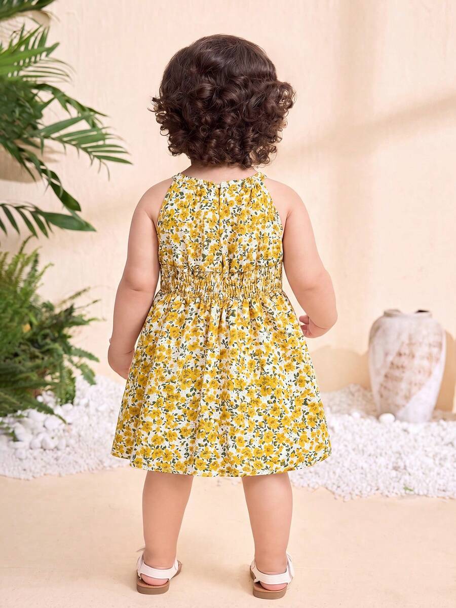 Baby Girl Leopard Print Sleeveless Dress Cute Summer Vacation Outfit Mommy and Me Matching Look