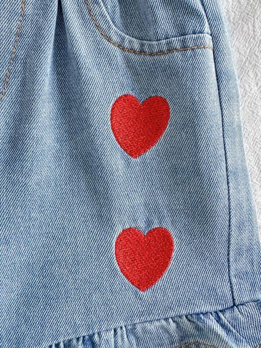 Cute Cherry Summer Clothing Set For Little Girls Party And Outing Style