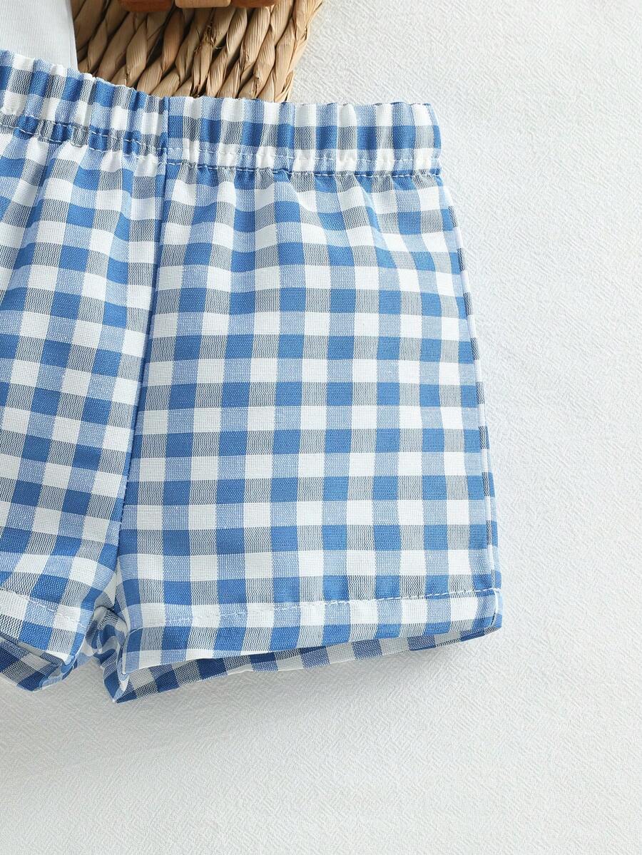 Cute Baby Boys Summer Clothing Set For Outings And Casual Daily Wear