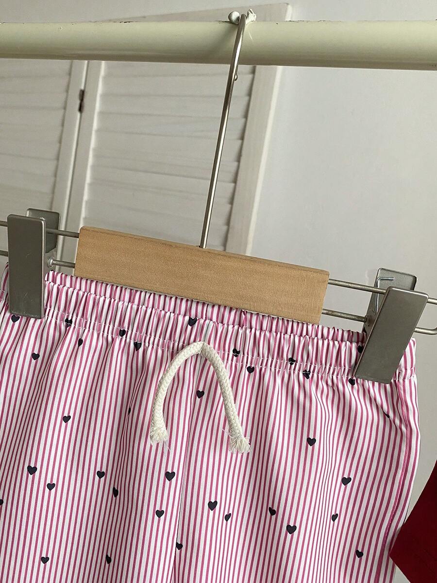 3D Floral T Shirt And Plaid Pants Set For Baby Girls Casual Cute Outfit