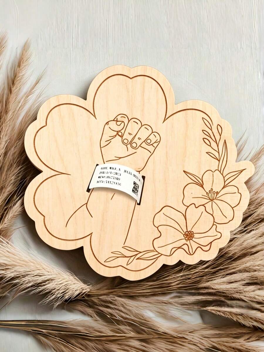 Personalized Newborn Hospital Bracelet Keepsake Box Laser Engraved Baby Memory Box Gift for New Parents