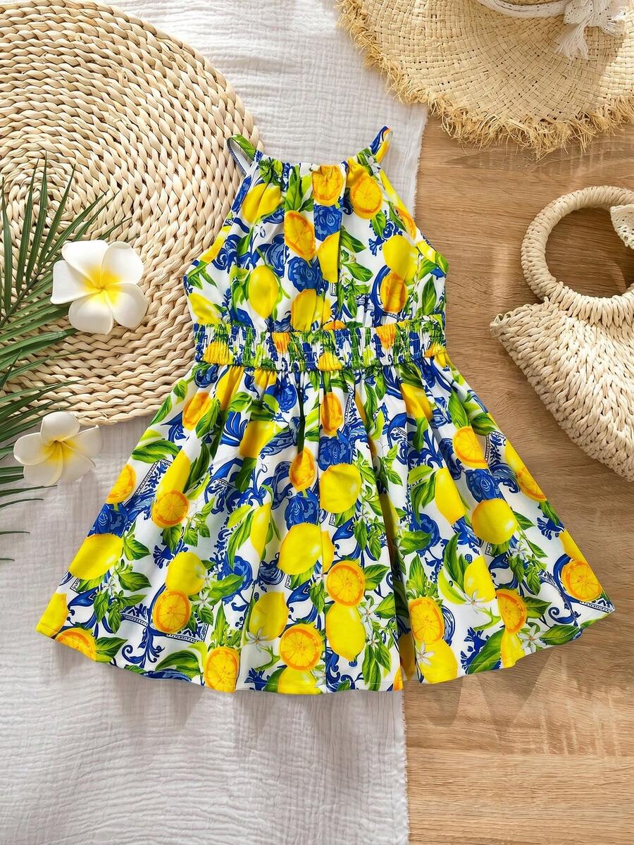 Baby Girl Leopard Print Sleeveless Dress Cute Summer Vacation Outfit Mommy and Me Matching Look