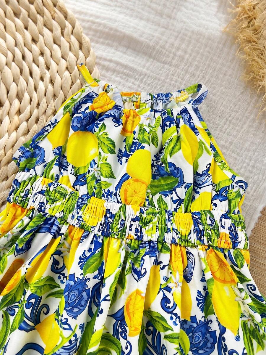 Baby Girl Leopard Print Sleeveless Dress Cute Summer Vacation Outfit Mommy and Me Matching Look