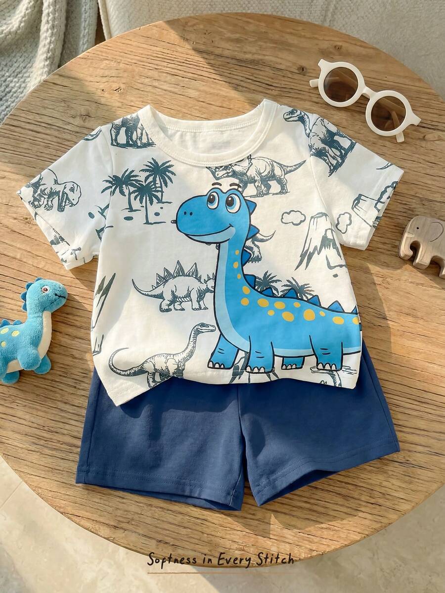 Baby Boy Mothers Day Graphic Tee and Camo Shorts 2 Piece Casual Spring Summer Outfit Set