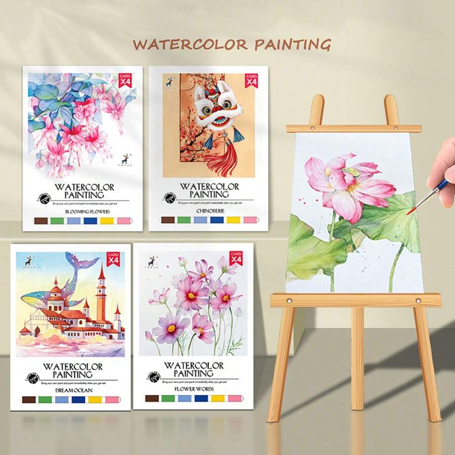 Reusable Magic Water Coloring Book For Kids With Refillable Water Pen Mess Free Drawing And Learning Activity Set 1/3PCS