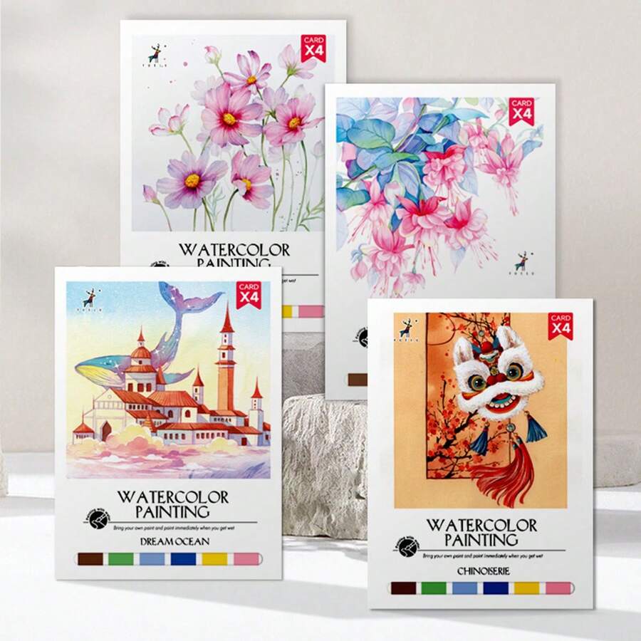 Reusable Magic Water Coloring Book For Kids With Refillable Water Pen Mess Free Drawing And Learning Activity Set 1/3PCS
