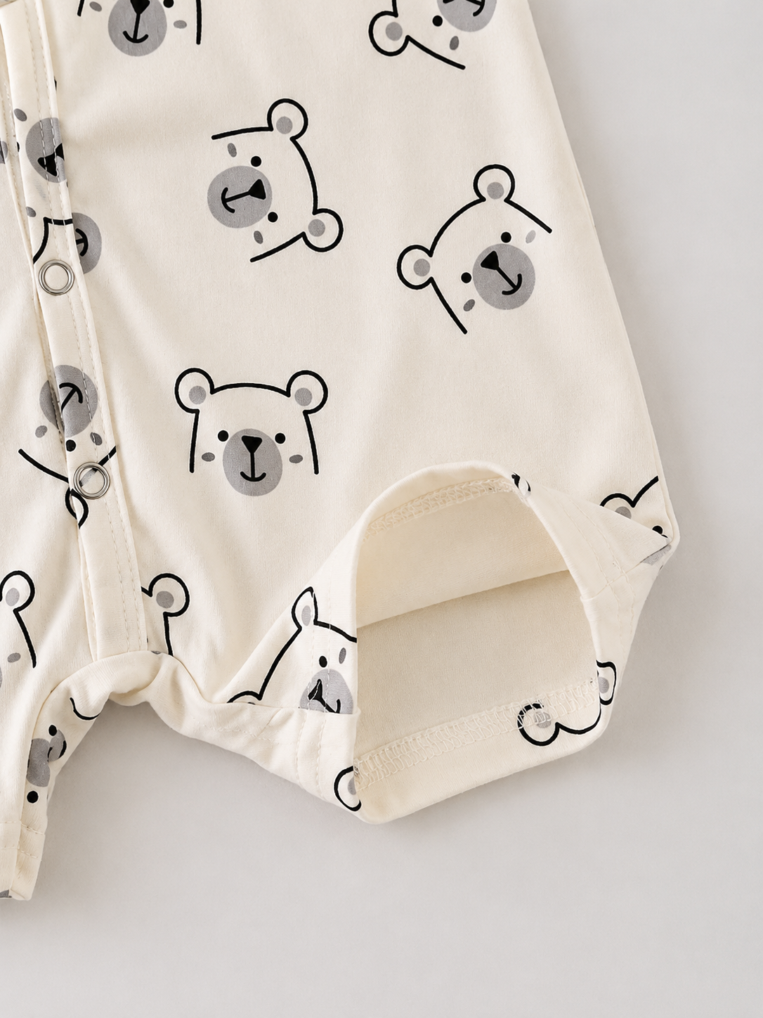 Infant Soft Knit Cartoon Romper - Adorable One-Piece Summer Outfit