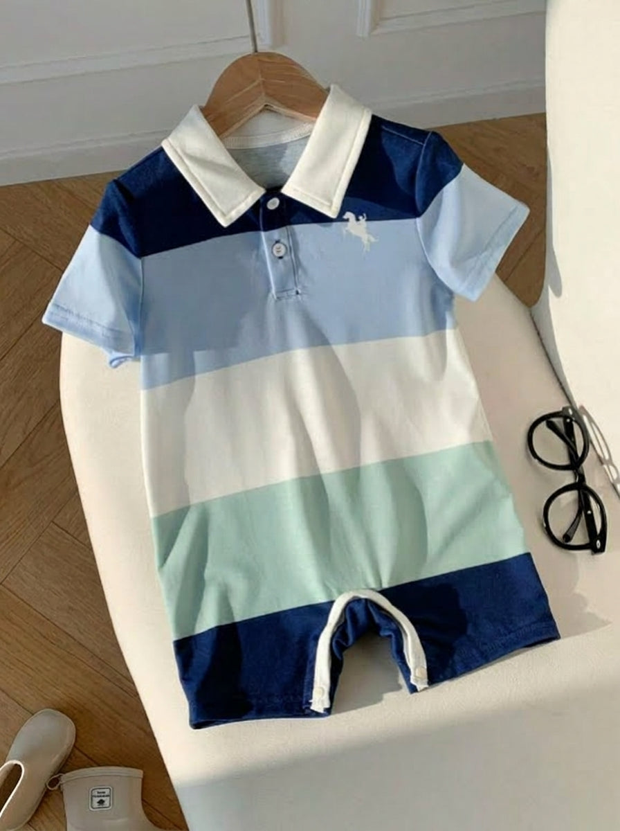 3D Big Ear Hooded Romper Set For Newborn Baby Boys And Girls Summer Outfit
