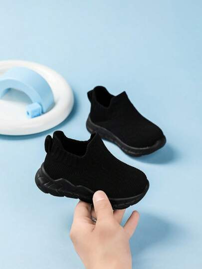 Kids Soft Casual Slip-On Shoes - Wear-Resistant Comfortable Toddler Sneakers