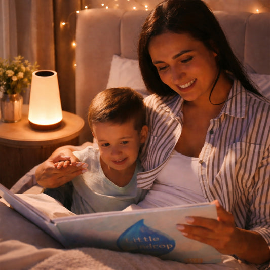 Baby Nursery Night Light - 13 RGB Color Changing Lamp - Touch & Remote Control - Portable USB Rechargeable Dimmable Bedside Lamp