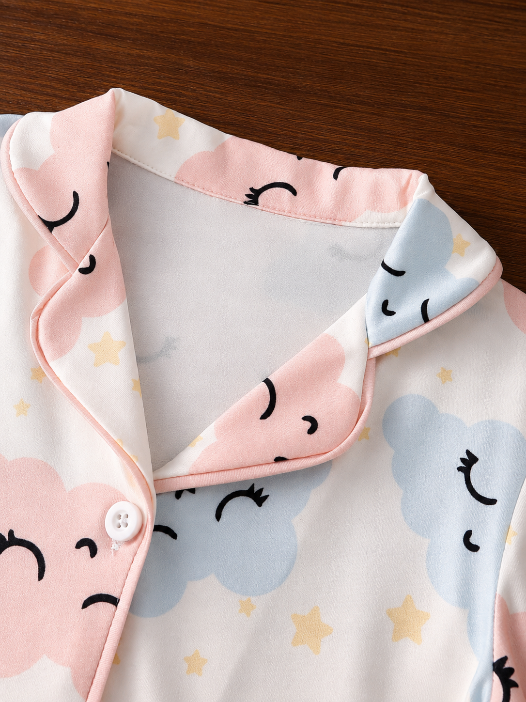 Baby Girl Heart and Stripe Print Long Sleeve Top and Pants Pajama Set - Fall Winter Outfits for Toddlers