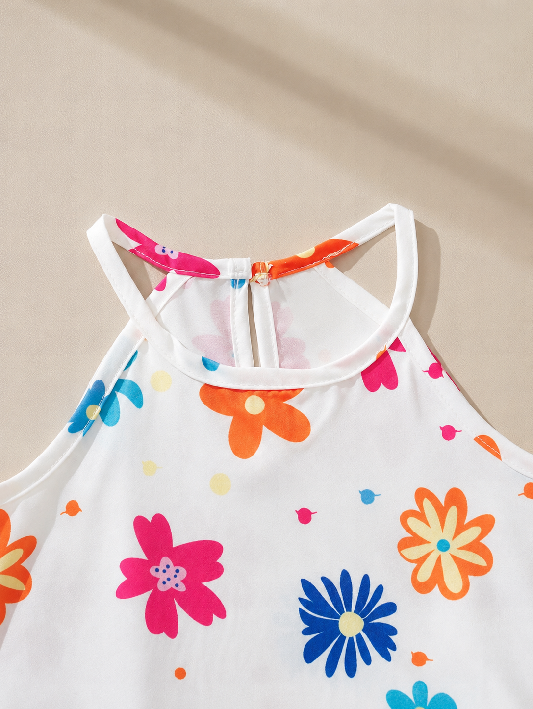 Newborn & Baby Girl 2pcs Spring/Summer Dopamine Color Vacation Set (0-3Y)