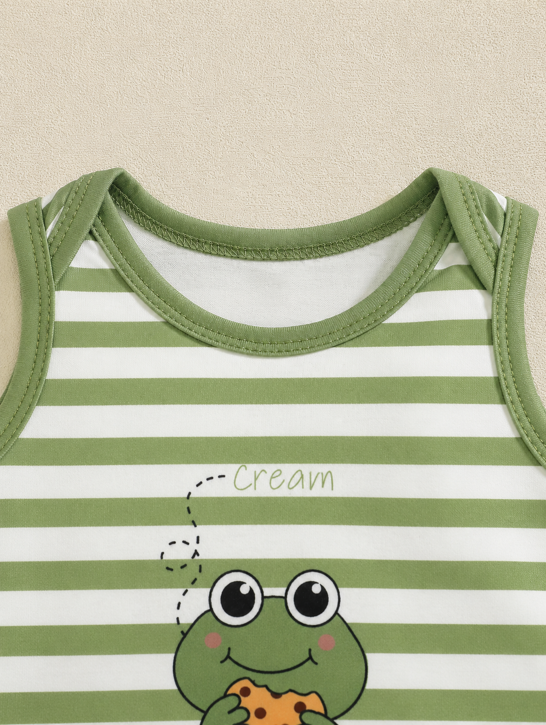 Baby Boy 2-Piece Stripe Printed Clothes Set - Casual Spring Summer Sun Outfit