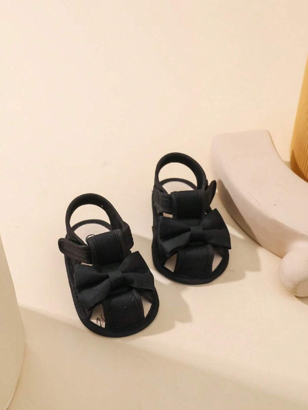 0-1Y Baby Girl Summer Sandals - Cute Bowknot Comfortable First Walkers